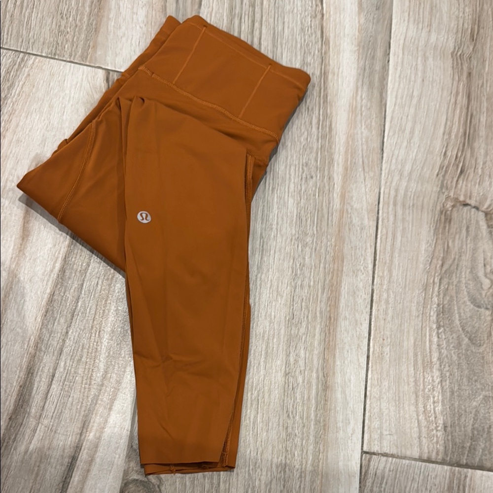 Lululemon Orange Leggings
